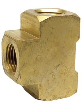 TEE BRONCE     1/8" NPT (Plomería)