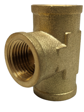 TEE BRONCE   1/2" NPT (Plomeria)