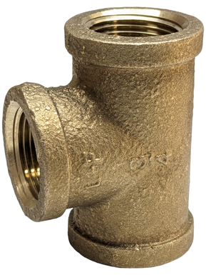 TEE BRONCE 3/4" NPT