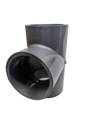 TEE PVC C-80 4"