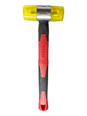 Martillo con tapas plásticas con mango de fibra de vidrio de 11-1/4", 14 oz Urrea