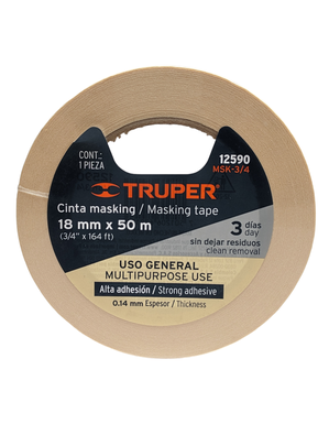 MASKING TAPE   3/4" TRUPER MSK-3/4
