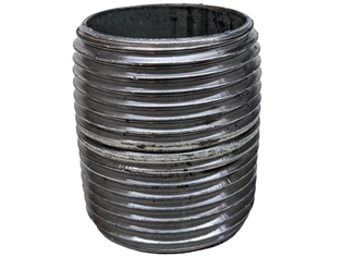NIPLE GALVANIZADO    3/8" R/CORRIDA ( 1" )