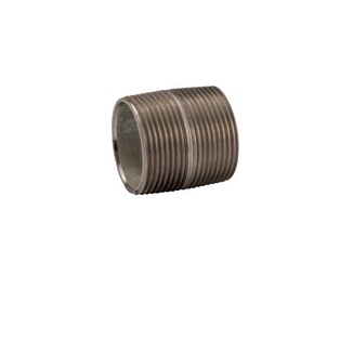 NIPLE GALVANIZADO 1 1/4" R/CORRIDA ( 1-5/8" )