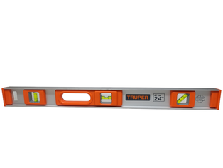 NIVEL ALUMINIO 24"  TRUPER NP-24  PROFESIONAL