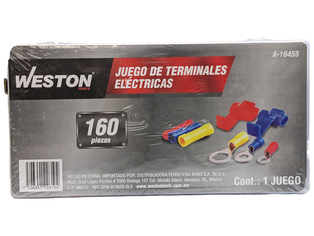 TERMINALES P/CABLE WESTON 160pzs