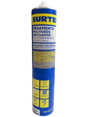 Pegamento multiusos sin clavos, 300 ml Surtek