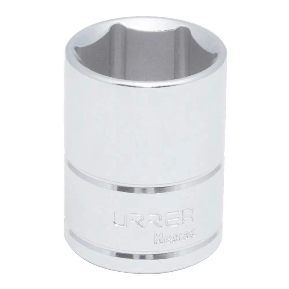 Dado cuadro de 1/2", 6 puntas, en pulgadas, 11/16" Urrea