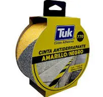 CINTA ANTIDERRAPANTE 50mm X 5 NEGRO/AMARILLO 770 TUK 